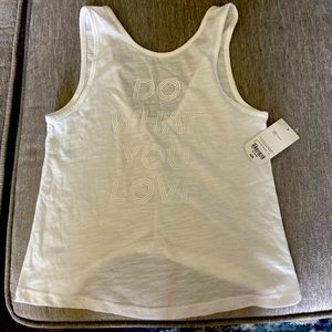 Girls size 10/12 Xersion brand, new with tags, sleeves less tank